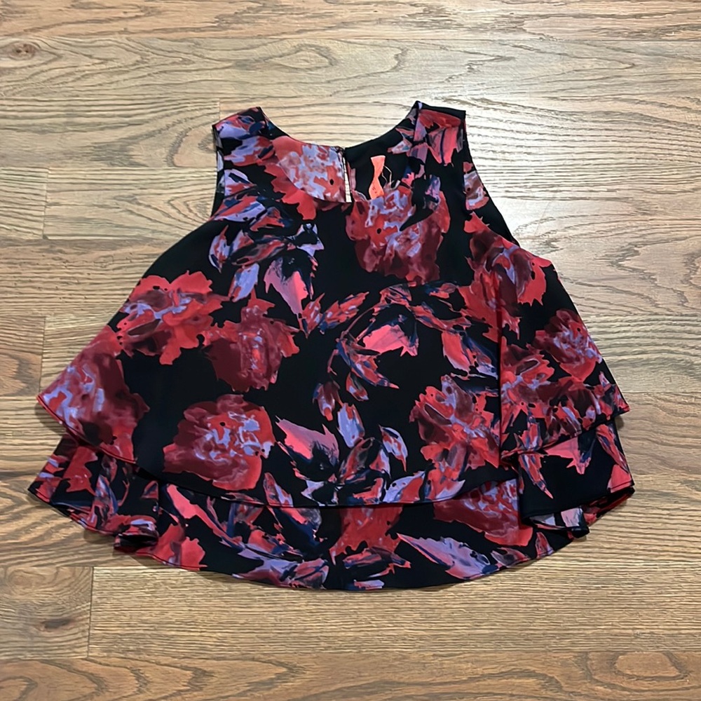 Printed Cropped Tank XS EUC